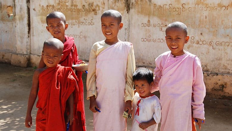Peaceful Lifestyle of a Monk